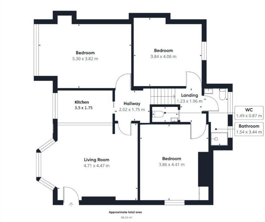 Ground Floor At The Old Vicarage Apartment สการ์โบโรห์ ภายนอก รูปภาพ